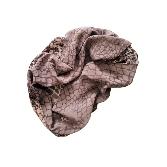 Elegant Burnout Velvet Scarf from Korea LIKE NEW - Picture 2 of 6